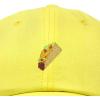 imageDALIX Taco Embroidered Dad Cap Cotton Baseball Hat WomenYellow