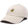 imageDALIX Bumble Bee Baseball Cap Dad Hat Embroidered Womens GirlsBeige