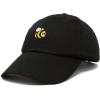 imageDALIX Bumble Bee Baseball Cap Dad Hat Embroidered Womens GirlsBlack