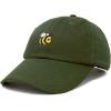imageDALIX Bumble Bee Baseball Cap Dad Hat Embroidered Womens GirlsOlive