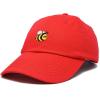imageDALIX Bumble Bee Baseball Cap Dad Hat Embroidered Womens GirlsRed