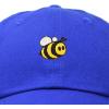 imageDALIX Bumble Bee Baseball Cap Dad Hat Embroidered Womens GirlsRoyal Blue