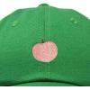 imageDALIX Peach Embroidered Dad Cap Cotton Baseball Hat WomenKelly Green