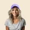 imageDALIX Peach Embroidered Dad Cap Cotton Baseball Hat WomenLavender