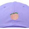 imageDALIX Peach Embroidered Dad Cap Cotton Baseball Hat WomenLavender