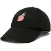 imageDALIX Seashell Cotton Dad Cap Embroidered Baseball Hat WomensBlack