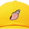 imageDALIX Seashell Cotton Dad Cap Embroidered Baseball Hat WomensGold