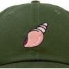 imageDALIX Seashell Cotton Dad Cap Embroidered Baseball Hat WomensOlive