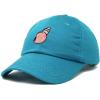 imageDALIX Seashell Cotton Dad Cap Embroidered Baseball Hat WomensTeal