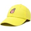 imageDALIX Seashell Cotton Dad Cap Embroidered Baseball Hat WomensYellow