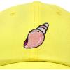 imageDALIX Seashell Cotton Dad Cap Embroidered Baseball Hat WomensYellow
