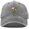 imageDALIX Bumble Bee Baseball Cap Dad Hat Embroidered Womens GirlsWashed Black
