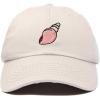 imageDALIX Seashell Cotton Dad Cap Embroidered Baseball Hat WomensBeige