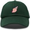imageDALIX Seashell Cotton Dad Cap Embroidered Baseball Hat WomensDark Green