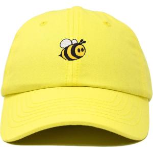 imageDALIX Bumble Bee Baseball Cap Dad Hat Embroidered Womens GirlsMinion Yellow