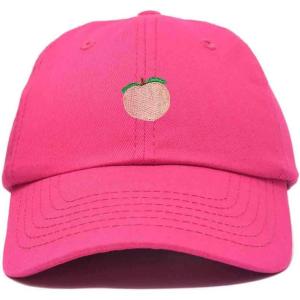 imageDALIX Peach Embroidered Dad Cap Cotton Baseball Hat WomenHot Pink