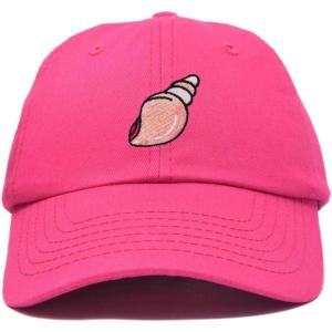 imageDALIX Seashell Cotton Dad Cap Embroidered Baseball Hat WomensHot Pink
