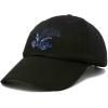 imageDALIX Bottlenose Dolphin Embroidered Dad Cap Cotton Baseball Cap WomenBlack