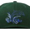 imageDALIX Bottlenose Dolphin Embroidered Dad Cap Cotton Baseball Cap WomenDark Green