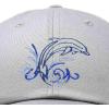 imageDALIX Bottlenose Dolphin Embroidered Dad Cap Cotton Baseball Cap WomenGray