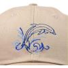 imageDALIX Bottlenose Dolphin Embroidered Dad Cap Cotton Baseball Cap WomenKhaki