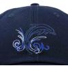 imageDALIX Bottlenose Dolphin Embroidered Dad Cap Cotton Baseball Cap WomenNavy Blue