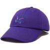 imageDALIX Bottlenose Dolphin Embroidered Dad Cap Cotton Baseball Cap WomenPurple