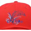 imageDALIX Bottlenose Dolphin Embroidered Dad Cap Cotton Baseball Cap WomenRed