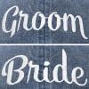 imageDALIX Bride Groom Dad Hats Baseball Caps Newlywed Wedding Party GiftNavy Blue Vintage
