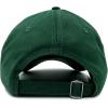 imageDALIX Camp Hair Dont Care Hat Dad Cap 100 Cotton LightweightDark Green