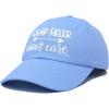 imageDALIX Camp Hair Dont Care Hat Dad Cap 100 Cotton LightweightLight Blue