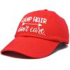 imageDALIX Camp Hair Dont Care Hat Dad Cap 100 Cotton LightweightRed