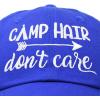 imageDALIX Camp Hair Dont Care Hat Dad Cap 100 Cotton LightweightRoyal Blue