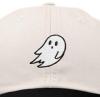 imageDALIX Ghost Embroidered Two Tone Snapback Hat Adjustable Cotton Dad Cap MenCream Black