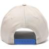 imageDALIX Ghost Embroidered Two Tone Snapback Hat Adjustable Cotton Dad Cap MenCream Blue