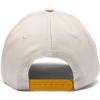 imageDALIX Ghost Embroidered Two Tone Snapback Hat Adjustable Cotton Dad Cap MenCream Gold