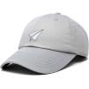 imageDALIX Paper Plane Hat Embroidered Mens Womens Baseball CapGray