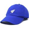 imageDALIX Paper Plane Hat Embroidered Mens Womens Baseball CapRoyal Blue