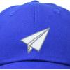 imageDALIX Paper Plane Hat Embroidered Mens Womens Baseball CapRoyal Blue