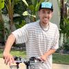 imageDALIX Embroidered Ghost 5 Panel Camper Hat Cap Cotton Baseball Hat MenLight Blue Black