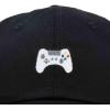 imageDALIX Game Controller Embroidered Dad Cap Cotton Baseball Cap MenBlack