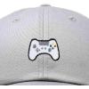 imageDALIX Game Controller Embroidered Dad Cap Cotton Baseball Cap MenGray