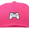 imageDALIX Game Controller Embroidered Dad Cap Cotton Baseball Cap MenHot Pink