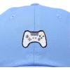 imageDALIX Game Controller Embroidered Dad Cap Cotton Baseball Cap MenLight Blue
