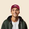imageDALIX Game Controller Embroidered Dad Cap Cotton Baseball Cap MenMaroon