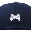 imageDALIX Game Controller Embroidered Dad Cap Cotton Baseball Cap MenNavy Blue