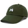 imageDALIX Game Controller Embroidered Dad Cap Cotton Baseball Cap MenOlive