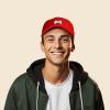 imageDALIX Game Controller Embroidered Dad Cap Cotton Baseball Cap MenRed