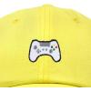 imageDALIX Game Controller Embroidered Dad Cap Cotton Baseball Cap MenYellow