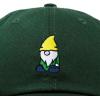 imageDALIX Gnome Embroidered Cotton Baseball Cap Adjustable Dad Hat MensDark Green